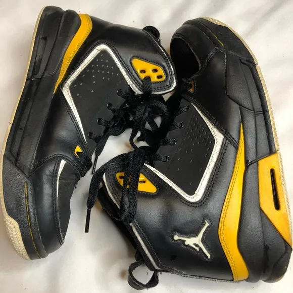 Nike Air Jordan SC-2 black university gold basketball 🏀 shoes