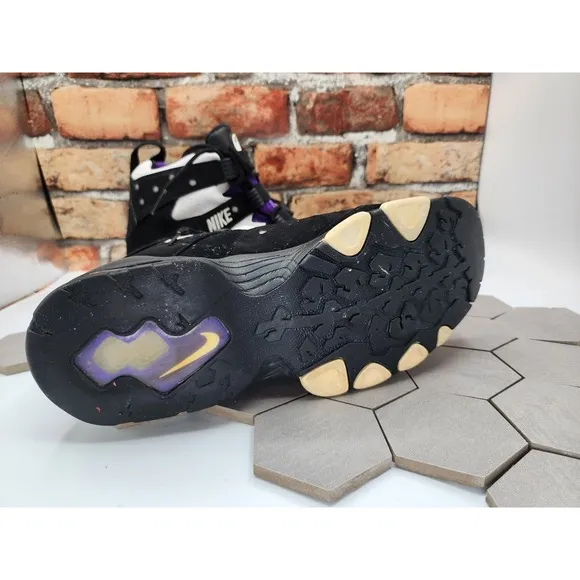 Nike Air Max 2 CB Black Purple Charles Barkley Sneakers CZ7871-001 Men Size 11.5
