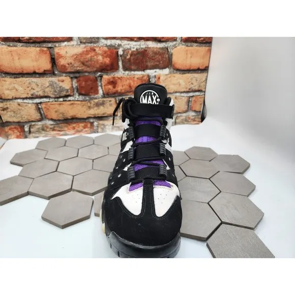 Nike Air Max 2 CB Black Purple Charles Barkley Sneakers CZ7871-001 Men Size 11.5
