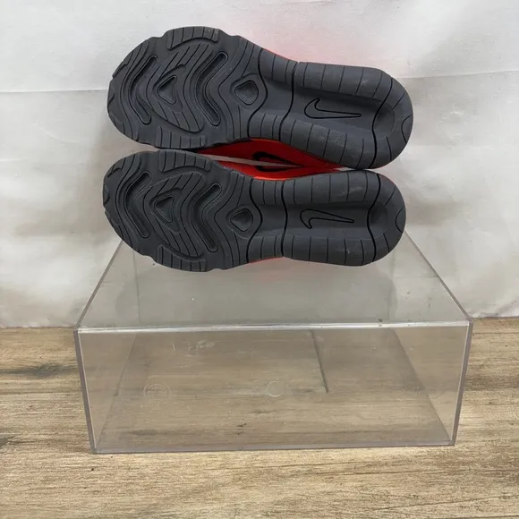 Nike Air Max 200 Running Mens Size 6.5/Womens 8 Habanero Red Black AQ2568-600