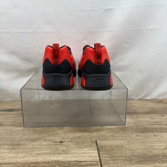 Nike Air Max 200 Running Mens Size 6.5/Womens 8 Habanero Red Black AQ2568-600
