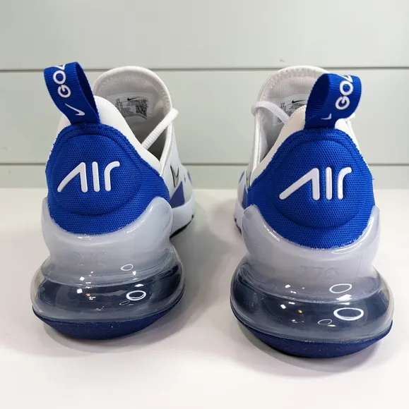 Nike Air Max 270 Golf White Racer Blue CK6483-106 Sneakers Shoes size Men's 11.5