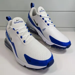 Nike Air Max 270 Golf White Racer Blue CK6483-106 Sneakers Shoes size Men's 11.5