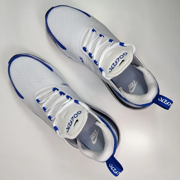 Nike Air Max 270 Golf White Racer Blue CK6483-106 Sneakers Shoes size Men's 11.5