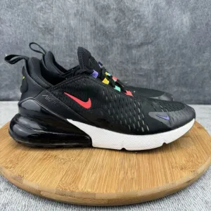 Nike Air Max 270 Shoes Boys Size 6Y Black Game Change Hoops Sneakers CJ6960-001
