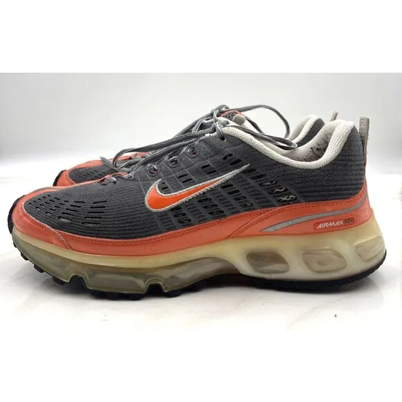 Nike Air Max 360 MENS Running Shoes Sz 10 2006 Orange Gray 310908-081
