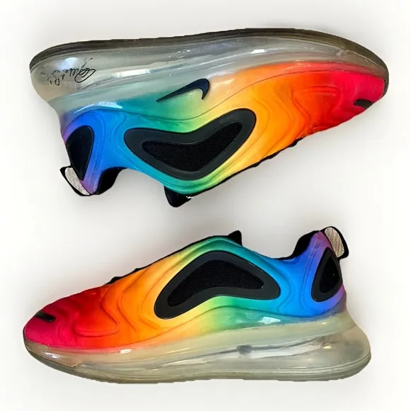 Nike Air Max 720 Betrue Pride Rainbow Gilbert Blake Shoes Sneakers M 6 W 7.5 38.