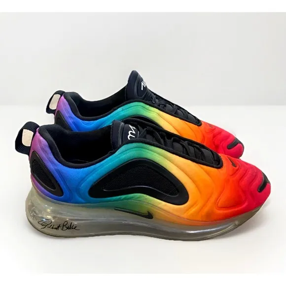 Nike Air Max 720 Betrue Pride Rainbow Gilbert Blake Shoes Sneakers M 6 W 7.5 38.
