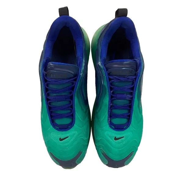Nike Air Max 720 -Men's Sz 8 -Sea Forest -Blue/Green Ombre -Sneakers- AO2924-400