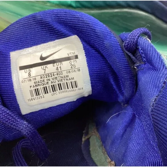 Nike Air Max 720 -Men's Sz 8 -Sea Forest -Blue/Green Ombre -Sneakers- AO2924-400