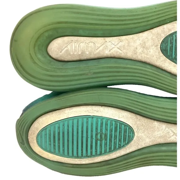 Nike Air Max 720 -Men's Sz 8 -Sea Forest -Blue/Green Ombre -Sneakers- AO2924-400