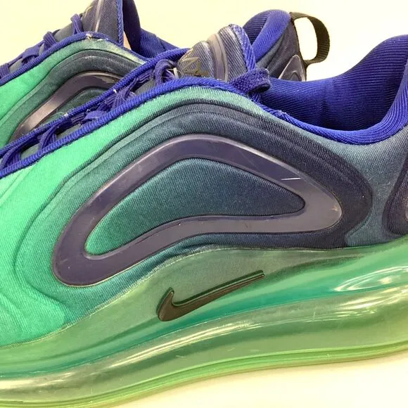 Nike Air Max 720 -Men's Sz 8 -Sea Forest -Blue/Green Ombre -Sneakers- AO2924-400