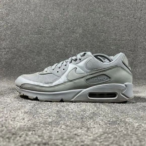 Nike Air Max 90 Athletic Shoes Sneakers Wolf Gray CN8490-001 Men's Size 11