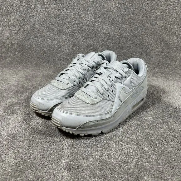 Nike Air Max 90 Athletic Shoes Sneakers Wolf Gray CN8490-001 Men's Size 11