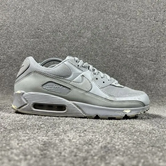 Nike Air Max 90 Athletic Shoes Sneakers Wolf Gray CN8490-001 Men's Size 11