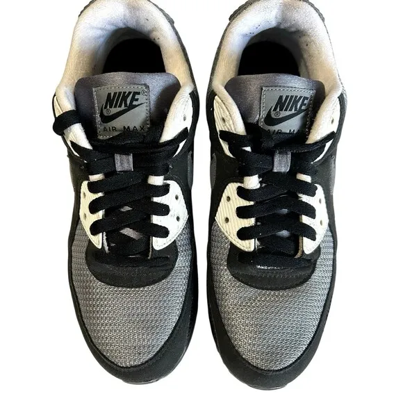 Nike Air Max 90 By You iD Mens Black White Grey CT3621 991 Shoes Sneaker Size 9