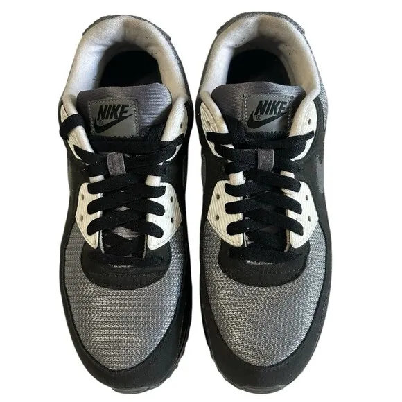 Nike Air Max 90 By You iD Mens Black White Grey CT3621 991 Shoes Sneaker Size 9