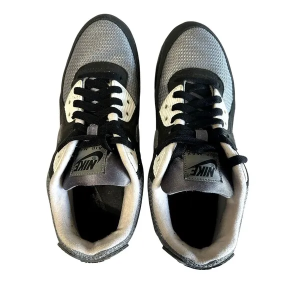 Nike Air Max 90 By You iD Mens Black White Grey CT3621 991 Shoes Sneaker Size 9