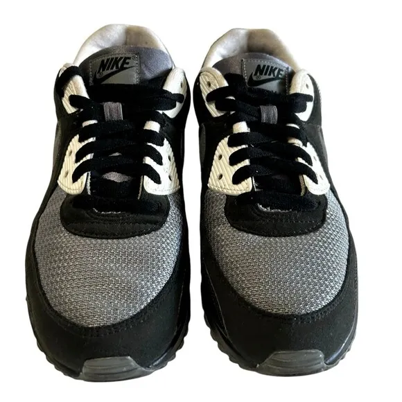Nike Air Max 90 By You iD Mens Black White Grey CT3621 991 Shoes Sneaker Size 9