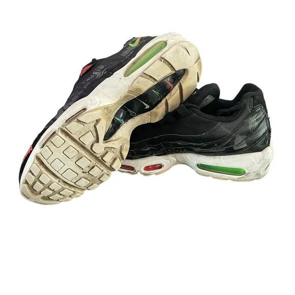 Nike Air Max 95 Mens Size 9.5 Black Athletic Running Shoes Sneakers CQ9743-001