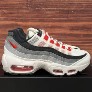 Nike Air Max 95 QS Japan Men's 4, Women's 5.5 White Red Running Shoes DH9792-100