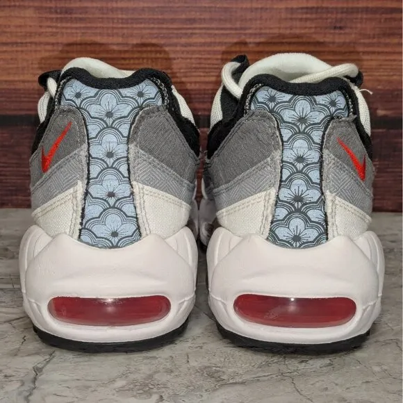 Nike Air Max 95 QS Japan Men's 4, Women's 5.5 White Red Running Shoes DH9792-100