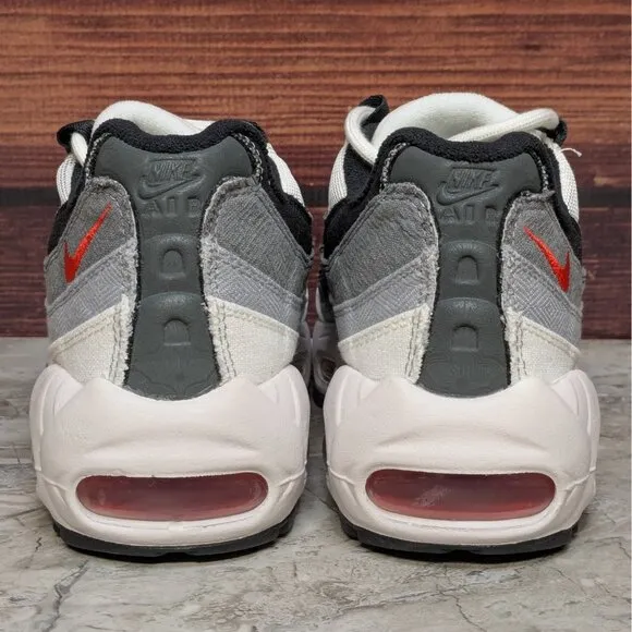 Nike Air Max 95 QS Japan Men's 4, Women's 5.5 White Red Running Shoes DH9792-100