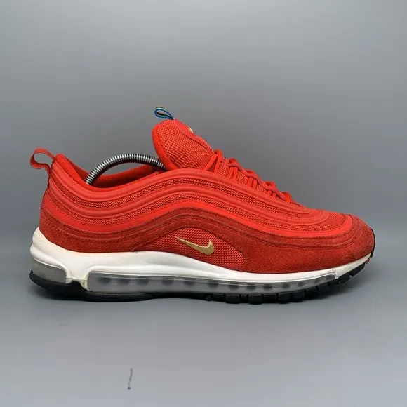 Nike Air Max 97 Olympic Rings Red Running Shoes CI3708-600 Men's Sz 11