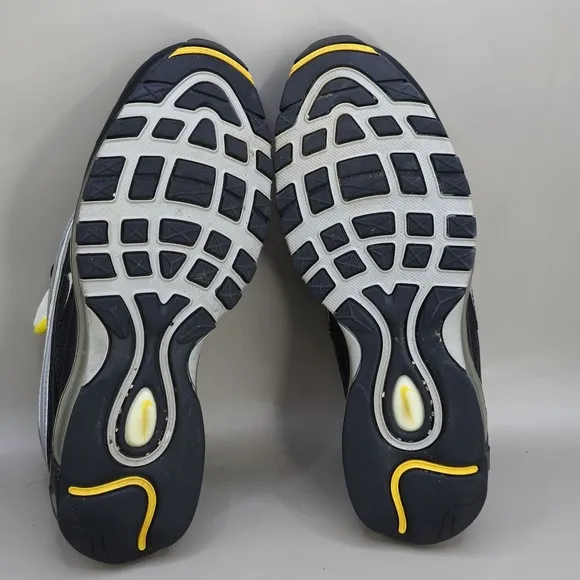 Nike Air Max 97 Size 8.5 Mens Steelers Black Yellow Silver Running 921826-008
