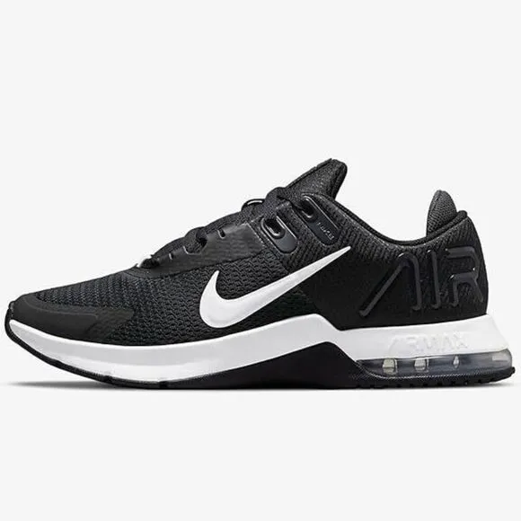 Nike Air Max Alpha Trainer 4 CW3396-004 Sneakers Men 7 Black Workout Shoes HAM52