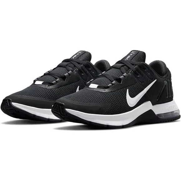 Nike Air Max Alpha Trainer 4 CW3396-004 Sneakers Men 7 Black Workout Shoes HAM52