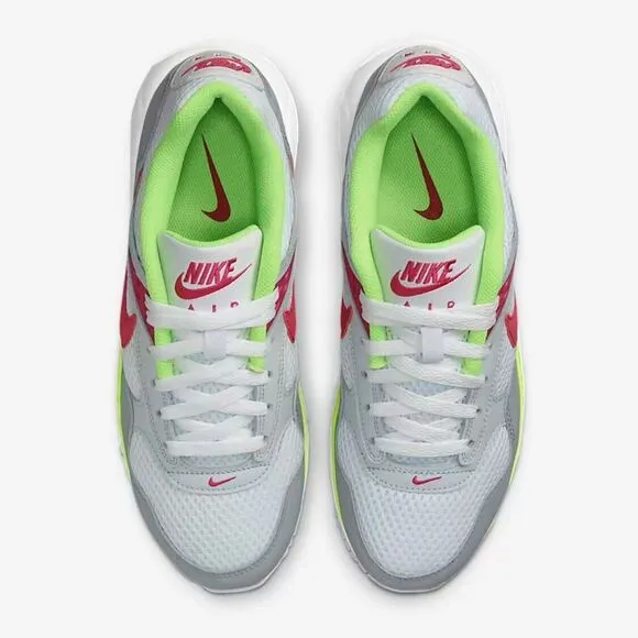 Nike Air Max Correlate Sneakers Shoes White Fireberry 511417-163 Womens Sz 10.5