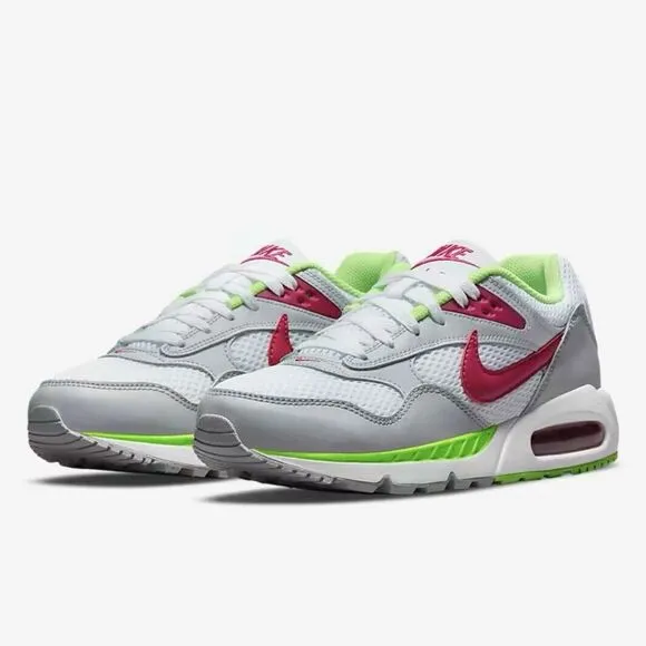 Nike Air Max Correlate Sneakers Shoes White Fireberry 511417-163 Womens Sz 10.5
