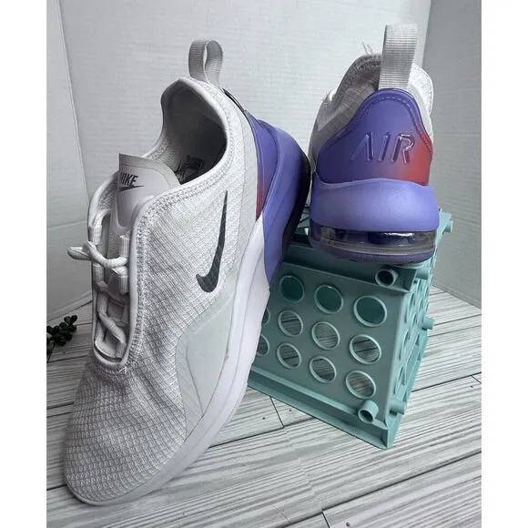 Nike Air Max Motion Women’s Running Shoes Size 9 Cw5594-100 White Purple