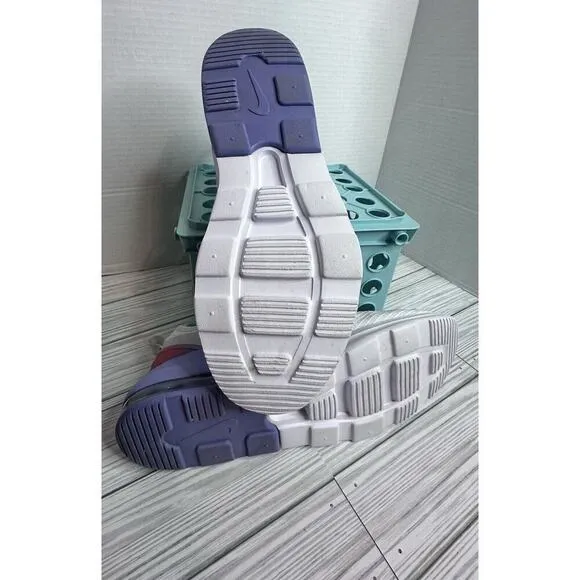 Nike Air Max Motion Women’s Running Shoes Size 9 Cw5594-100 White Purple