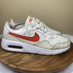 Nike Air Max SC Mens White Picante Red Size 12 Running Shoes