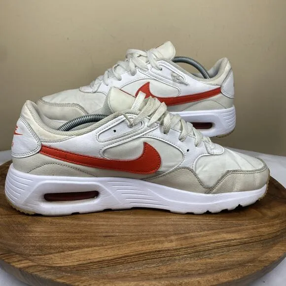 Nike Air Max SC Mens White Picante Red Size 12 Running Shoes