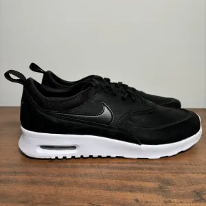 Nike Air Max Thea Premium Women's Shoes Sneakers Size 8 Black White FJ9303-007