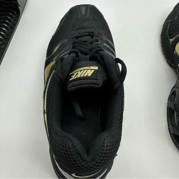 Nike Air Max Torch 4 Mens 9 Running Shoes Sneakers Black/Gold Low CN2159-002