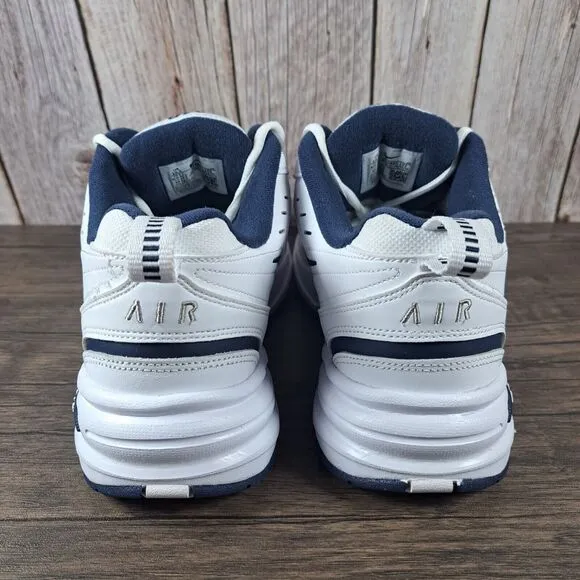 Nike Air Monarch IV 415445-102 Walking Casual Sneakers Men's Sz 10.5 D White