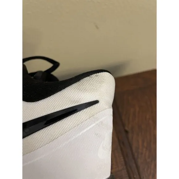 Nike Air Precision ll 2‎ Men’s Size 8.5 White Black AA7069-100 Basketball Shoes