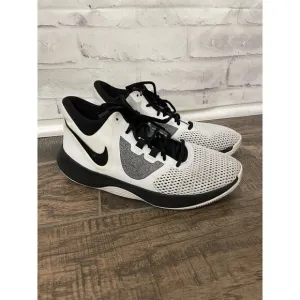 Nike Air Precision ll 2‎ Men’s Size 8.5 White Black AA7069-100 Basketball Shoes
