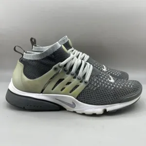 Nike Air Presto Flyknit Ultra Dark Wolf Grey Sneakers Men Size 12 Running Shoes