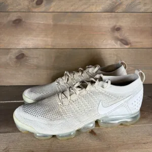 nike air vapormax flyknit 2 mens size 12.5 shoes gray athletic running sneakers