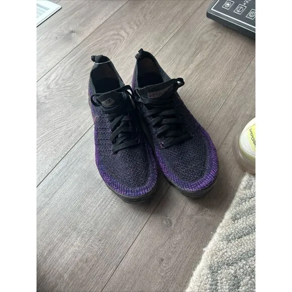 Nike Air VaporMax Flyknit 2 Night Purple Mens Size 6.5 Running Shoes 942842-013