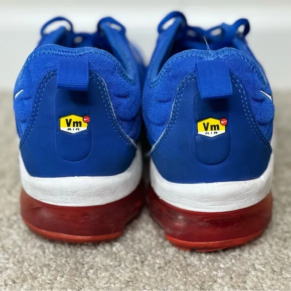Nike Air VaporMax Plus Royal Blue White Sneakers Men’s Shoe Size 8