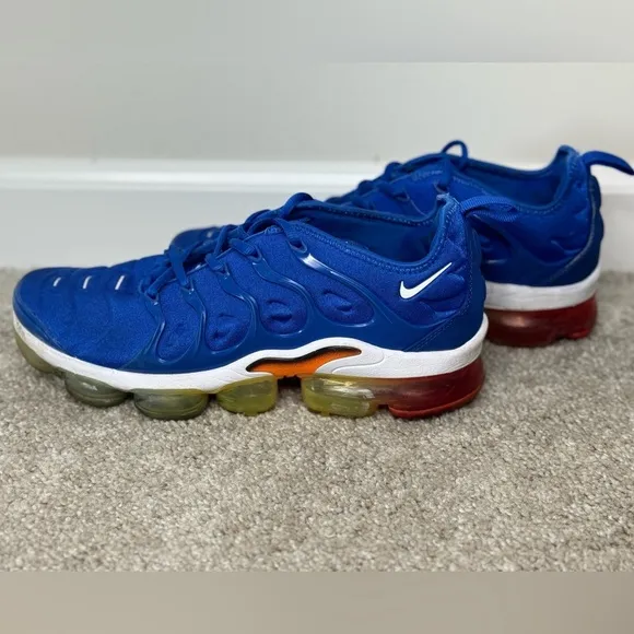 Nike Air VaporMax Plus Royal Blue White Sneakers Men’s Shoe Size 8