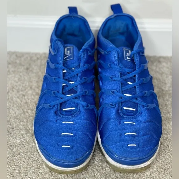 Nike Air VaporMax Plus Royal Blue White Sneakers Men’s Shoe Size 8