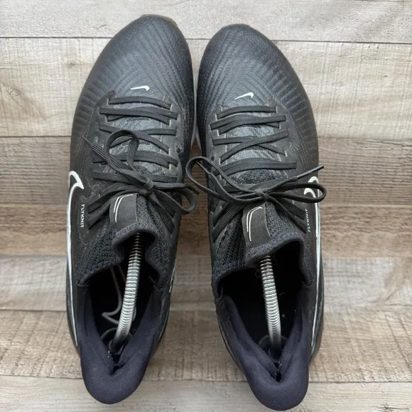 Nike Air Zoom Infinity Tour Flyknit Golf Shoes Mens 11.5 11 1/2 Black Sneakers
