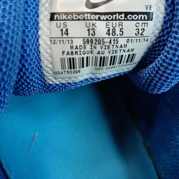 Nike Air Zoom Pegasus 30 Blue Black Running Shoes